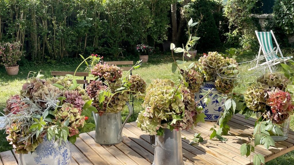 庭の花を楽しむフラワーレッスン